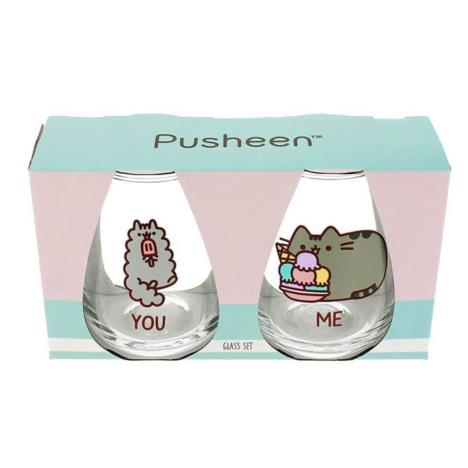 Pusheen Set of 2 500ml Glasses £9.49